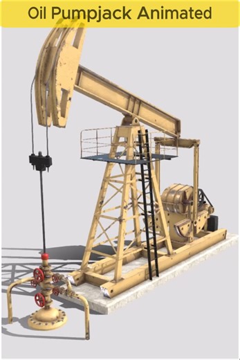 Oil Pumpjack Mechanism | 3D Mechanical Animation #shorts Oil Pumpjack animation. This mechanism converts rotary motion into vertical reciprocating motion to extract crude oil from underground reservoirs. A classic walking beam mechanism used in oil fields worldwide. ⚙️ 3D mechanical animation 📌 Subscribe for more engineering mechanism videos! Solidworks Tutorials: https://www.youtube.com/@Solidworks_tutorial_HP?sub_confirmation=1 Watch More Videos: 1. Mechanical Animation: https://www.youtube.c