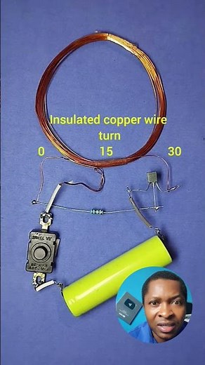 Transmission d’Énergie Sans Fil : Allumer une LED à Distance ! 🔋📡✨