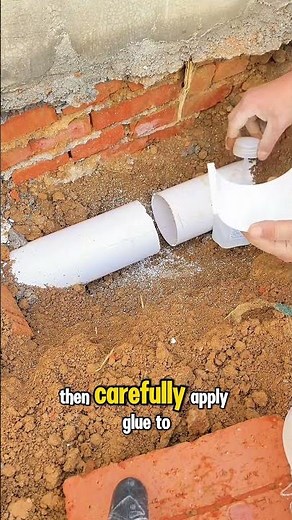 This is a practical example of using a saddle slip tee.