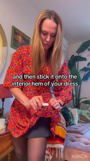 No more worrying about your dress blowing up in the wind 🌬️ 👗 #clothinghack #FashionHacks #WindyDayProblems #OOTD #FashionFix #WardrobeEssentials #TikTokFashion #LifeHacks #StyleTips #FashionInnovation #DressWeights