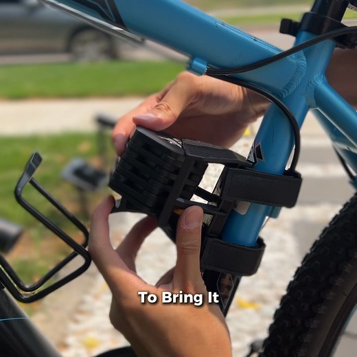 I wouldn’t recommend this lock to anyone… unless you hate peace of mind 😏 This company is so confident in their lock that they’ll literally refund you if your bike gets stolen. After seeing it pass over 15 destruction tests and fold up to fit right under my seat, I was sold. It’s smaller, stronger, and smarter — the kind of upgrade you don’t think twice about. | Klyra