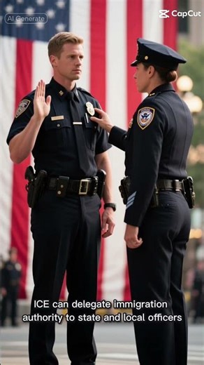 287(g) Agreements: ICE can delegate immigration authority to state and local officers, #shorts #film