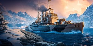 Hampshire - British Tier VIII Premium Heavy Cruiser 1944