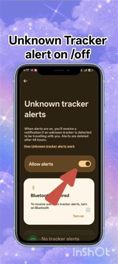 ⚙️unknown tracter alert on /off⚙️#shorts #viral shorts #master setting #smart settings