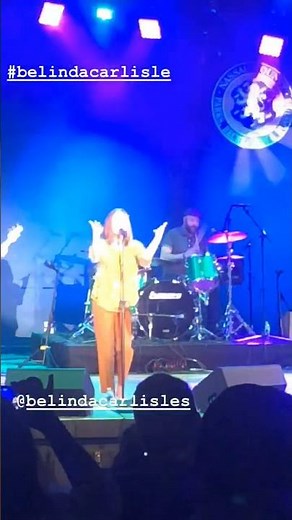 Belinda Carlisle - I get weak - live on Long Island August 2018
