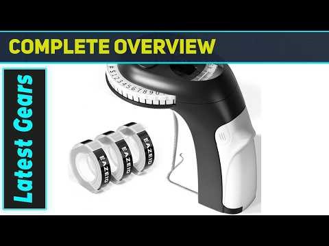 Embossing Label Maker – Best Vintage Embossed Label Maker for Crafting and Organization