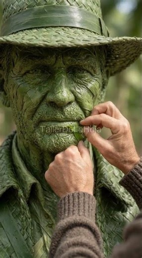 Arte con la IA y Hojas – Indiana Jones