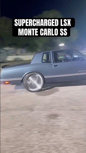 SUPERCHARGED LSX MONTE CARLO SS RUNNING HARD on 24s 🔥