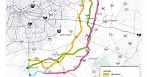 Final four: State narrows routes for Louisville-area bypass