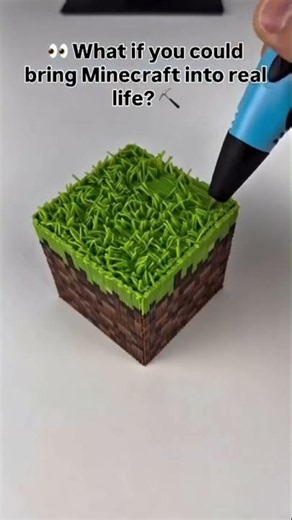 🟩 I Took a Minecraft Grass Block Out of the Game 🤯