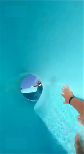 This Water Slide Gets Faster Than You Expect 😳💦 #funny #memes