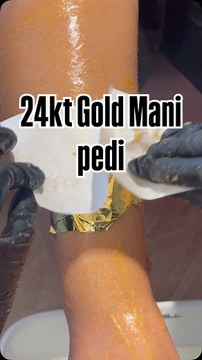 Our Luxury 24 kt Gold Manicure & Pedicures for both Man & Ladies or Couples 🥰 ❤️ #pedicures #manicures #luxury #gold #foryou #instagram #lahore #pakistan #fypシ @thenailbarbyanishafsd @thenailbarexecutive | The Nail Bar by Anisha