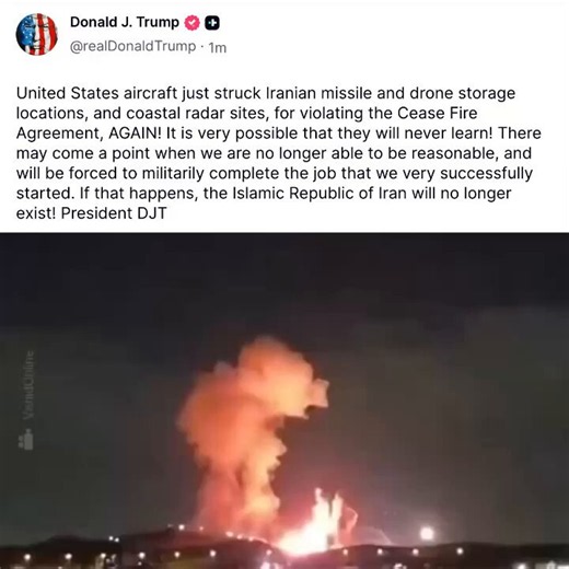 Trump threatens to WIPE IRAN OFF THE FACE OF THE EARTH