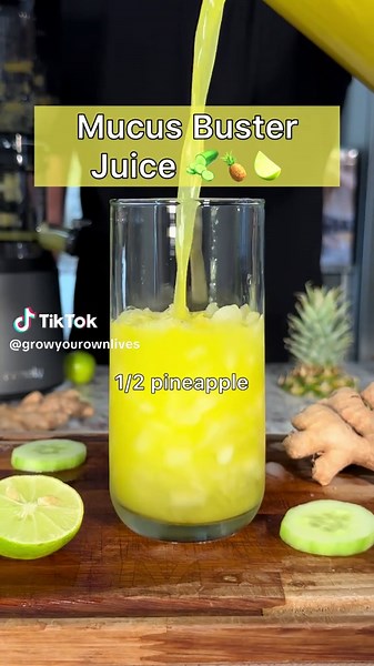 Delicious Mucus Buster Juice Recipe