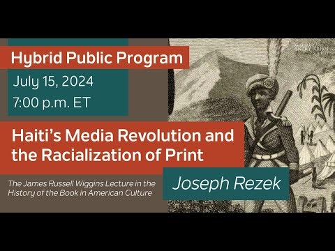 "Haiti’s Media Revolution and the Racialization of Print"