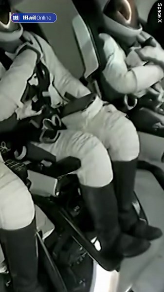 Billionaire spacewalker returns after record 5-day mission with crew