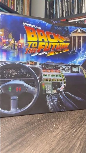 Back To The Future 4K Blu-Ray Gift Set Unboxing #reels #youtubeshorts #4k #love #movie #fun #cinema
