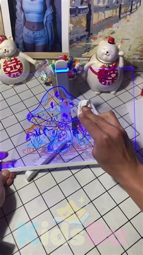LED Acrylic Drawing Board Review 2026 ✨🎨 Best Creative Toy for Kids | Glow-in-the-Dark Neon Drawing