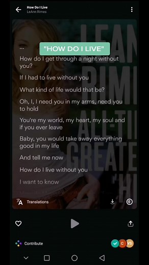 HOW DO I LIVE Lyrics: Full Song by LeAnn Rimes