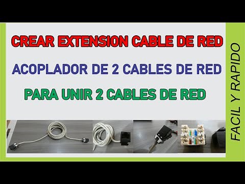 Create Network Cable Extension - 2 Network Cable Coupler, Join 2 Network Cables