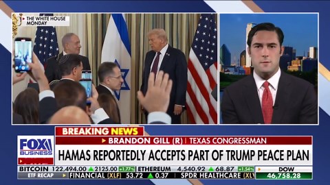 It’s up to Hamas if they want long-term peace, Rep. Brandon Gill says