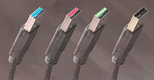 ¿Por qué hay cables USB de color blanco, negro, azul y rojo, y en qué se diferencian?
