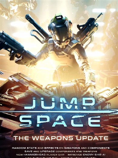 Our BIGGEST update yet is here! #indiegames | jump space