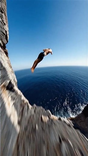 AI messed up my cliff diving scene 😒