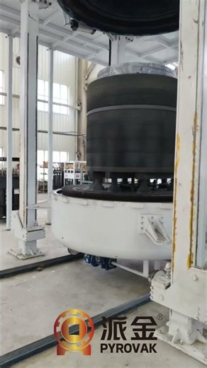Vertical Vacuum Furnace Working Video | Advanced Heat Treatment Technology