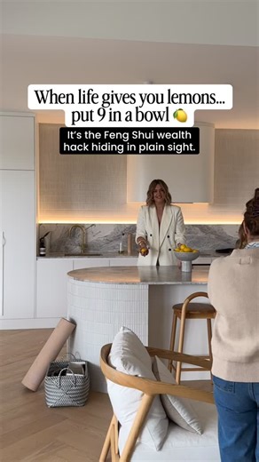 Steph McConachy | Modern Feng Shui Practitioner on Instagram: "Lemons don’t just look great in a fruit bowl. And yes, they’re useful… but they also hold a subtle prosperity frequency most women overlook. Here are 5 things the 9 lemons ritual really does: 1. Fresh chi activation Lemons cut through stagnant energy the same way zest cuts through heaviness. They wake up a room instantly. 2. Purification Citrus has long been used across cultures to cleanse, clarify and uplift the energy of a space. 3