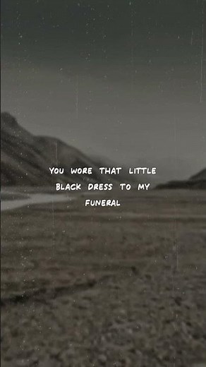 teddy swims - funeral (acoustic) (lyrics)
