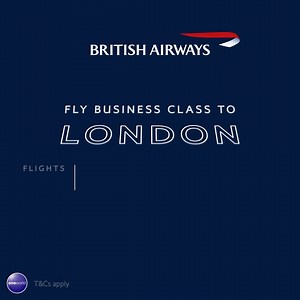 A premium experience awaits you on board. Flights to London from BHD 1,276 return. Sale ends 31 May. T&Cs apply. | British Airways