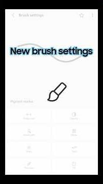 [PENUP] Tutorial #23 : How to use (New brush settings)