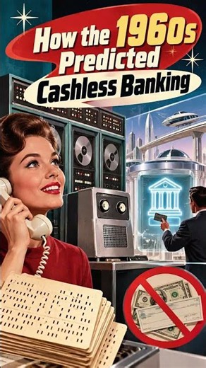 How the 1960s Predicted Cashless Banking | #factpulse