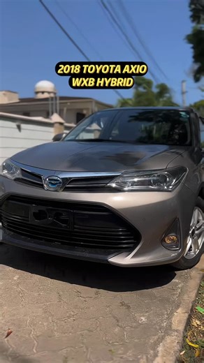 Millionaire cars mombasa kenya on Instagram: "2018 TOYOTA AXIO WxB HYBRID @millionaire_cars_mombasa_kenya Call/whatsapp:￼⁨0718 775876⁩ mileage:61K Engine:1500cc Automatic transmission Full leather seats Traction Control Fog Lights lane control cup holders power windows Eco mode Push start/exit engine Android radio Sports Mode DVD/CD Player Parking sensors Back View Camera Alloy wheels multi steering control New reg no #Millionairecars254 #askmillionairecars #connectingtheworldthroughwheels #Mill
