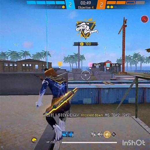 SKS in hand, squad deleted in seconds 🎯 #SKSKing #FreeFire #1v4Clutch"2. "No AWM? No problem #season