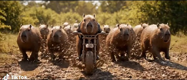 #capybara #fyp #capybaratiktok #ai | capybara