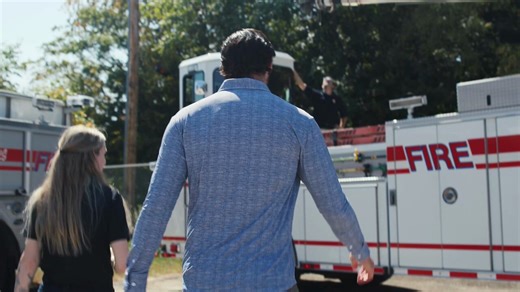 Here's Paul Skenes riding in and signing said firetruck last year cause why not