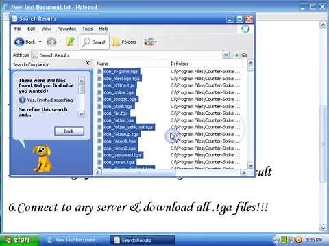 "LoadTGA: Only type 2 and 10 targa RGB images supported" error in Cs 1.6