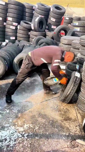 Tire Stacking Hack: How to Fit One Tire Inside Another