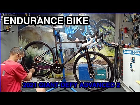 UNBOXING + ASSEMBLE - 2021 DEFY ADVANCED 2 | 2021 GIANT ENDURANCE BIKE