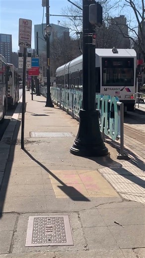 Train Video #98 NJ Transit (Light Rail) Newark,NJ Part 2