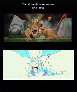 Dusk's Flight Transformation Sequence Line Tests