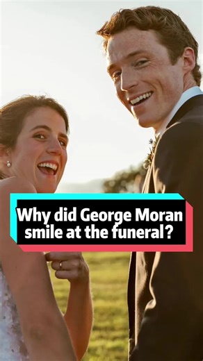 Why did George Moran smile at the funeral, and why did no one realize that he was following the three rules set by Tatiana?#georgemoran#Tatianaschlossberg#celebrity#usa#fyp