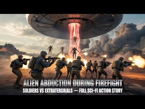 Alien Abduction During a Firefight! Soldiers vs Extraterrestrials – Full Sci-Fi Action Movie Story