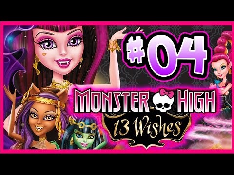 ☆ Monster High: 13 Wishes Walkthrough Part 4 (Wii, WiiU) Full Gameplay ☆