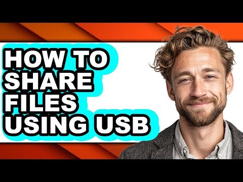 How to Share Files Using Usb - Step by Step