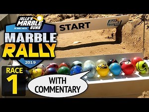 Jelle's Marble Runs: Sand Marble Rally 2019 Race 1