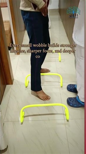 Balance training of patient with Neuro Problem at Dochub- Palon OPD centre, sixmile, Guwahati