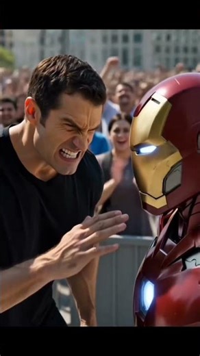 "Iron Man vs Thomas The Battle for Respect and Justice!⚡|#usa #ironman #usashorts